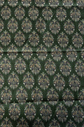 Green Block Printed Blouse Fabric