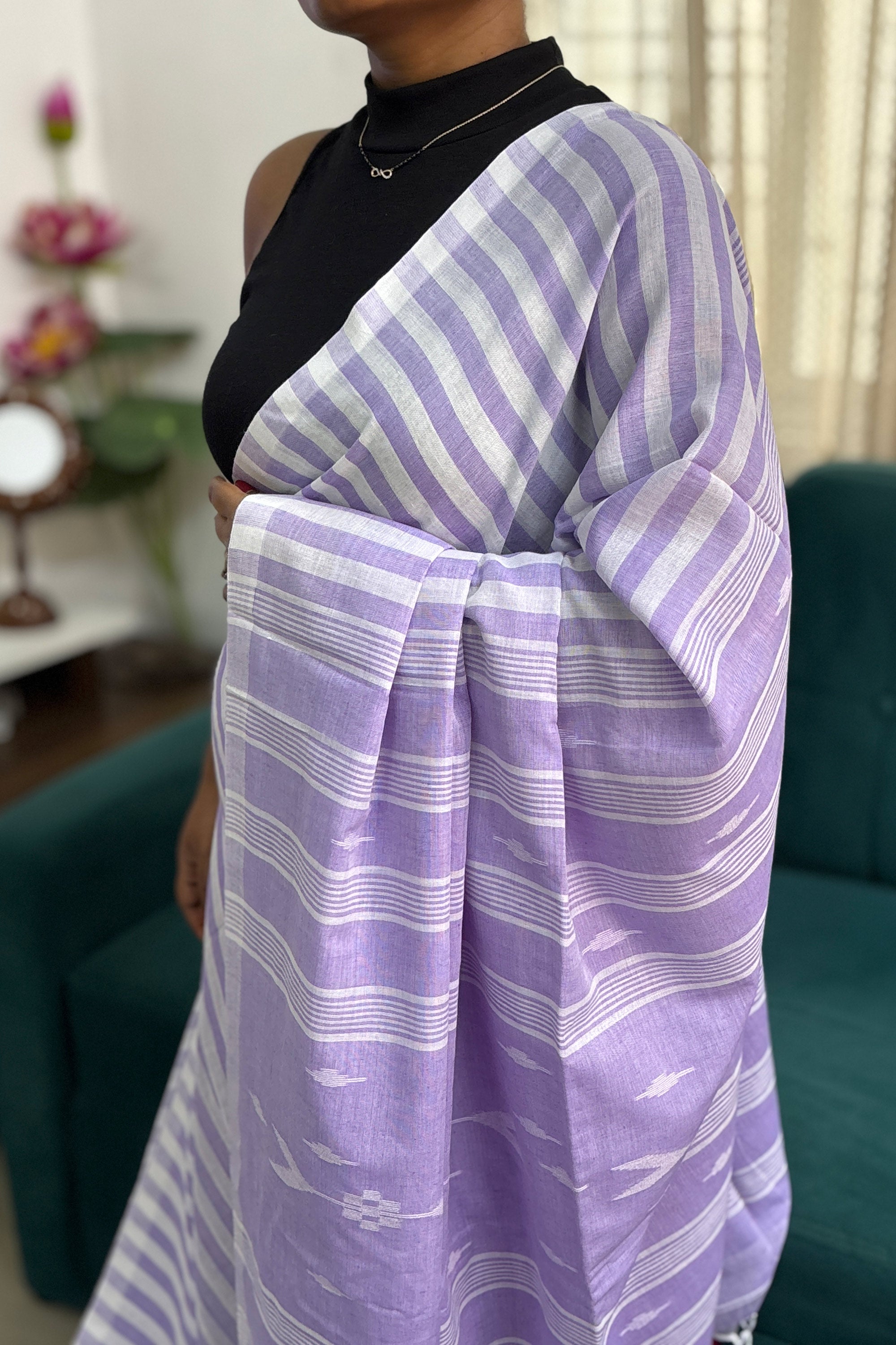 Summer Pops- Purple and White