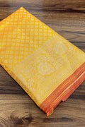 Haldi Banarasi Brocade Blouse Fabric